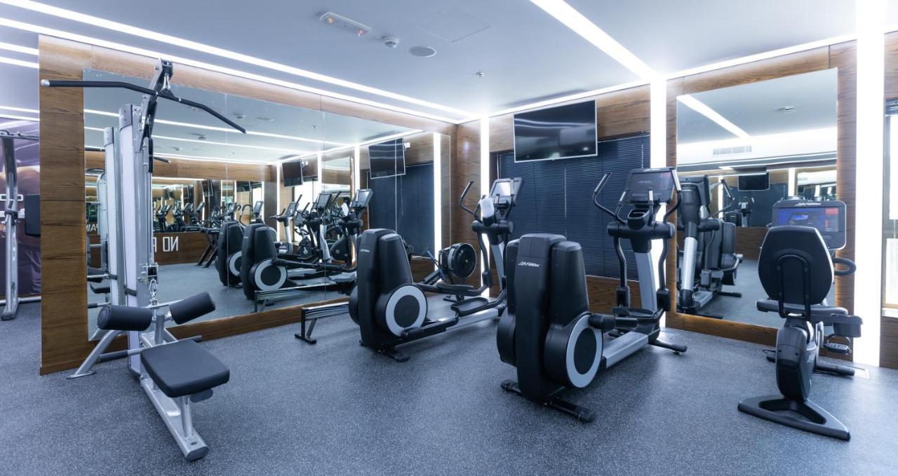Barcelo Al Jaddaf, Dubai Hotel Kültér fotó Fitness room