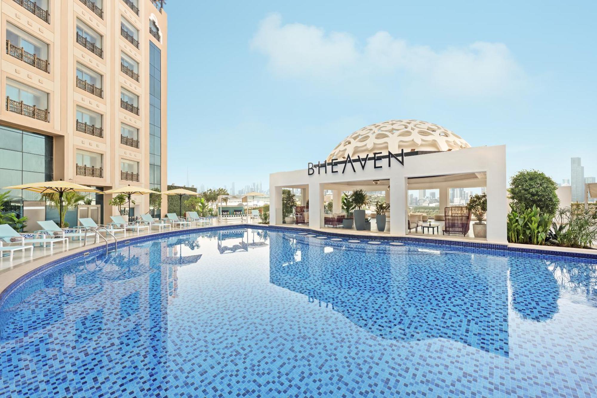 Barcelo Al Jaddaf, Dubai Hotel Kültér fotó B'Heaven